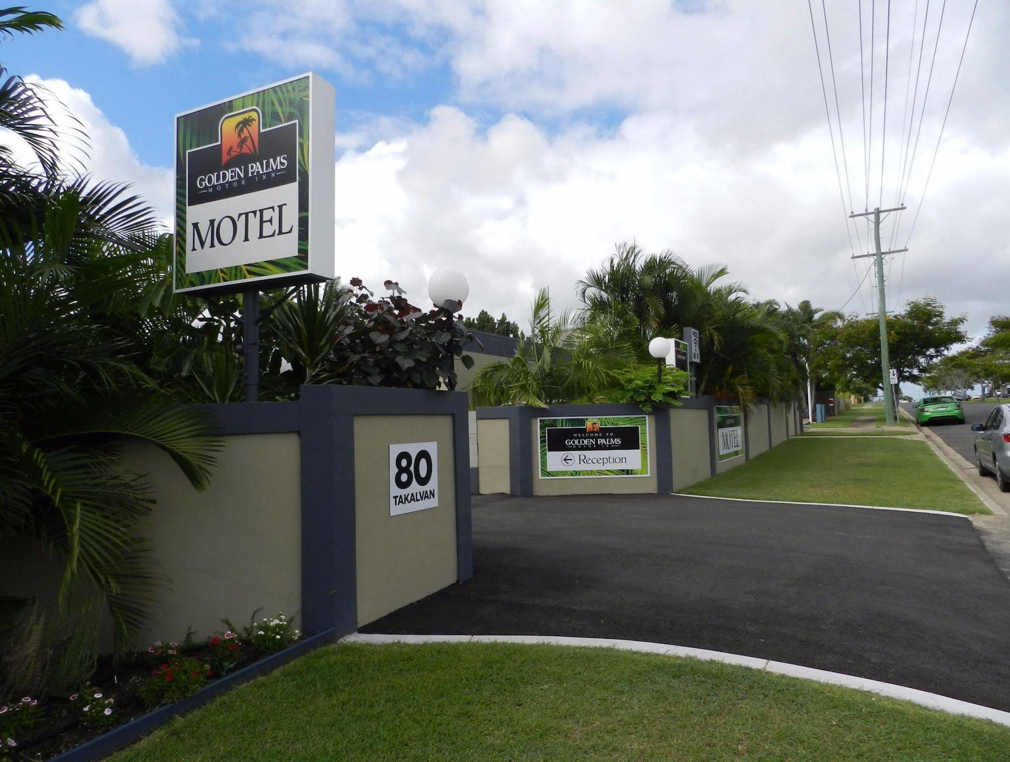 Golden Palms Motor Inn Bundaberg Exterior photo